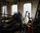 Scheepsvaartmuseum binnenlocatie trouwfoto's