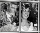 zwart wit trouwfoto, huwelijksfotograaf, 