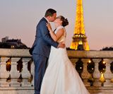 Huwelijksfoto Parijs romantisch, trouwen, fotograaf, 