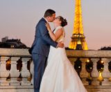 Huwelijksfoto Parijs romantisch, trouwen, fotograaf, 